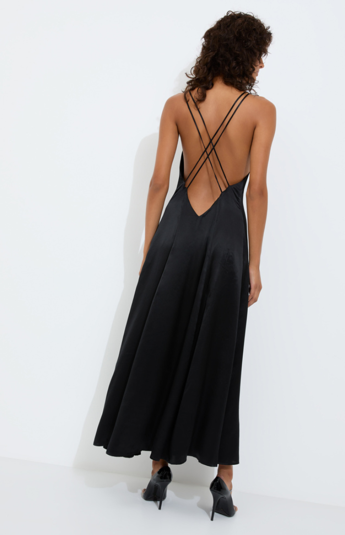 Freudian Slip Dress - Black