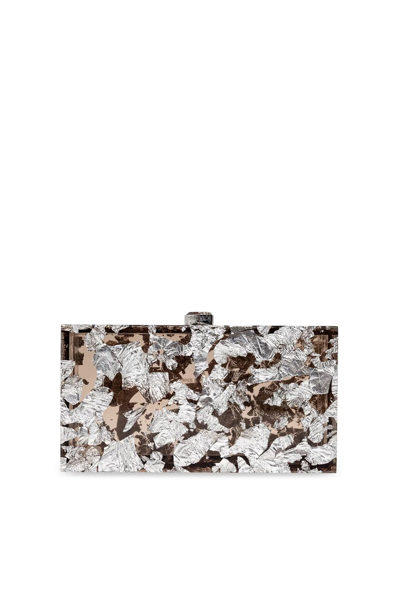 Ela Clutch - Silver