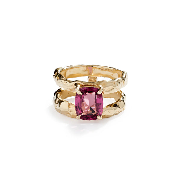 Odette Ring Dark Purple