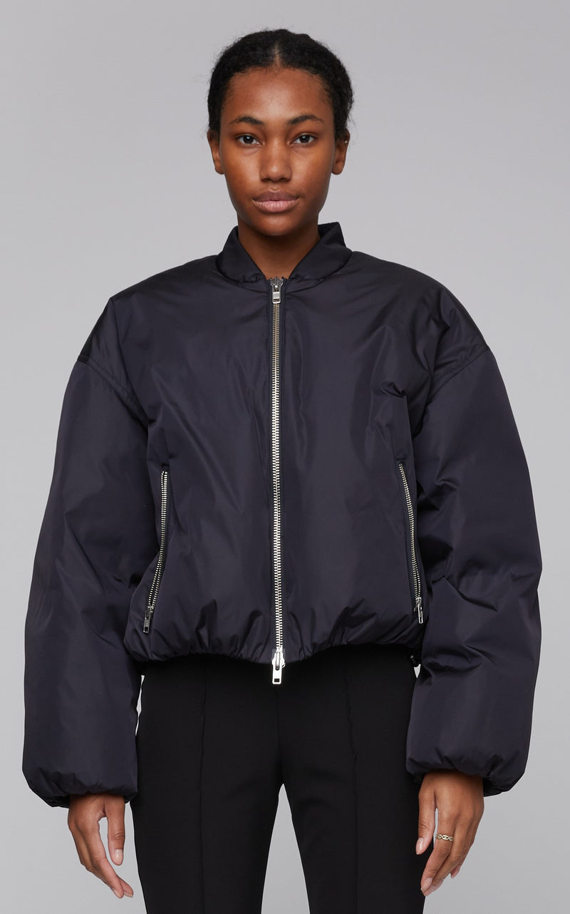 Zane Bomber Jacket - Black