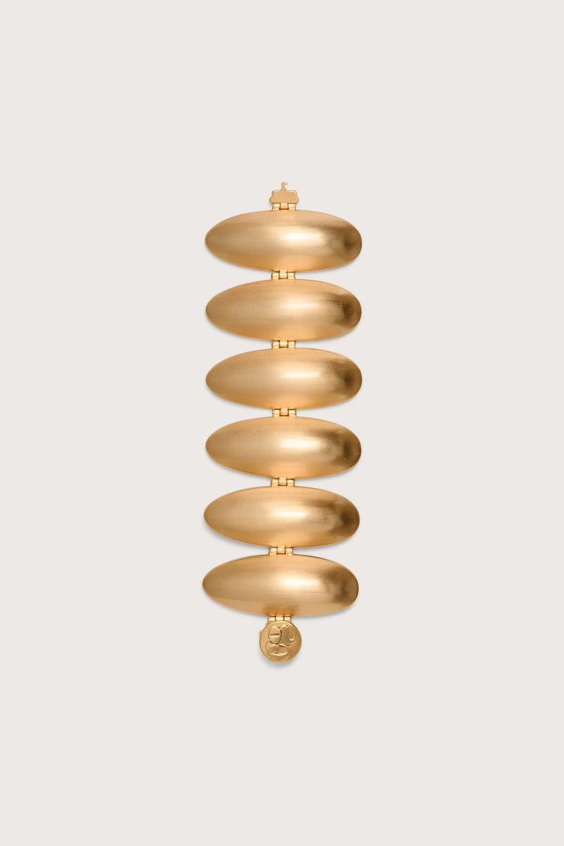 Fiore Bracelet - Brushed Brass