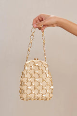 Brielle Wristlet - Champagne Pearl