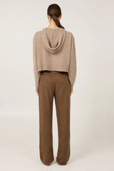 Lane Cashmere Hoodie - Oatmeal