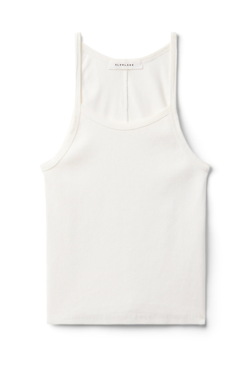 Fitted Rib Tank - Natural