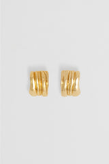 Vertigo Earrings - Gold