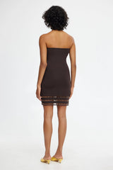 Carbrook Mini Dress - Coffee