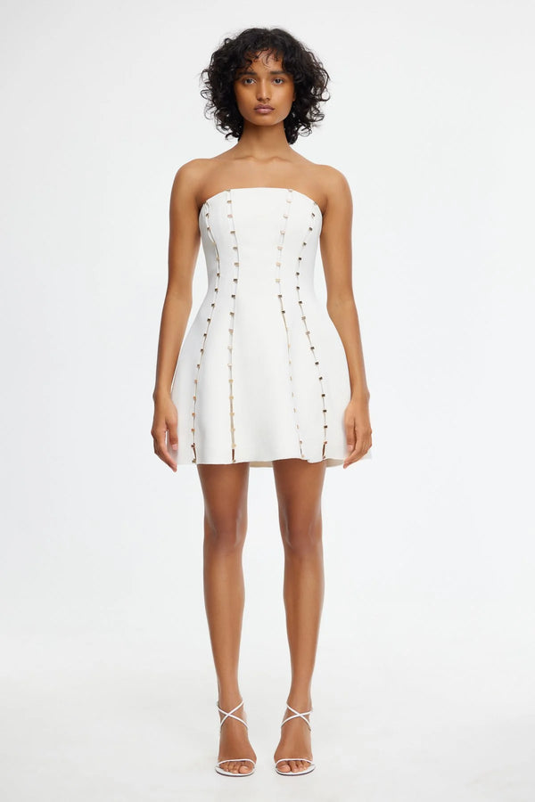 Rossgreen Mini Dress - Ivory