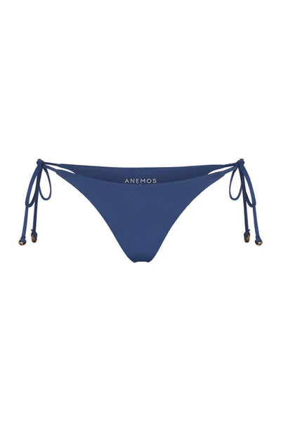 The String Bikini Bottom - Azure