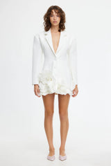 Hampstead Blazer Dress - Ivory