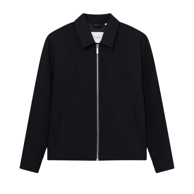 Como Coach Twill Jacket - Dark Navy