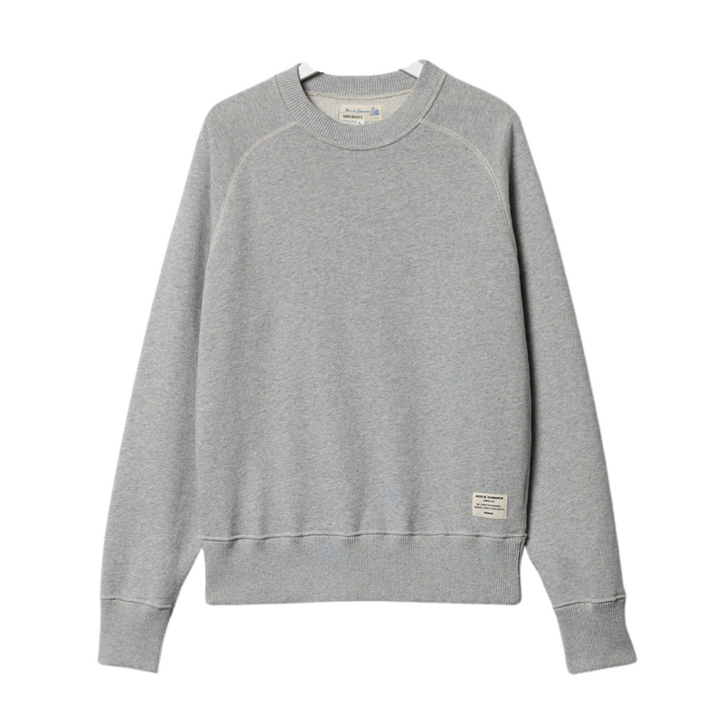 Relaxed Crewneck - Heather Grey