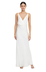 Adore V Maxi Dress - Cream