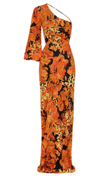 Santos Maxi Dress - Tangerine