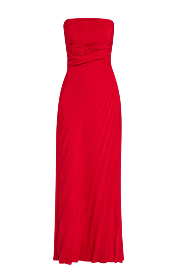 Bianca Dress - Really Red