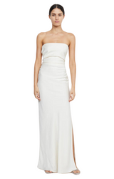 Emilia Draped Dress - Ivory