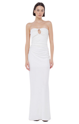 Emilia Strapless Dress - Ivory