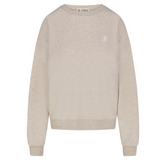 Oversized Crewneck Sweatshirt - Oatmeal