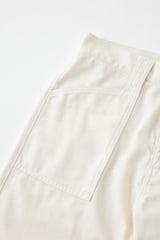 Anona Gusset Cargo Pants - Ivory