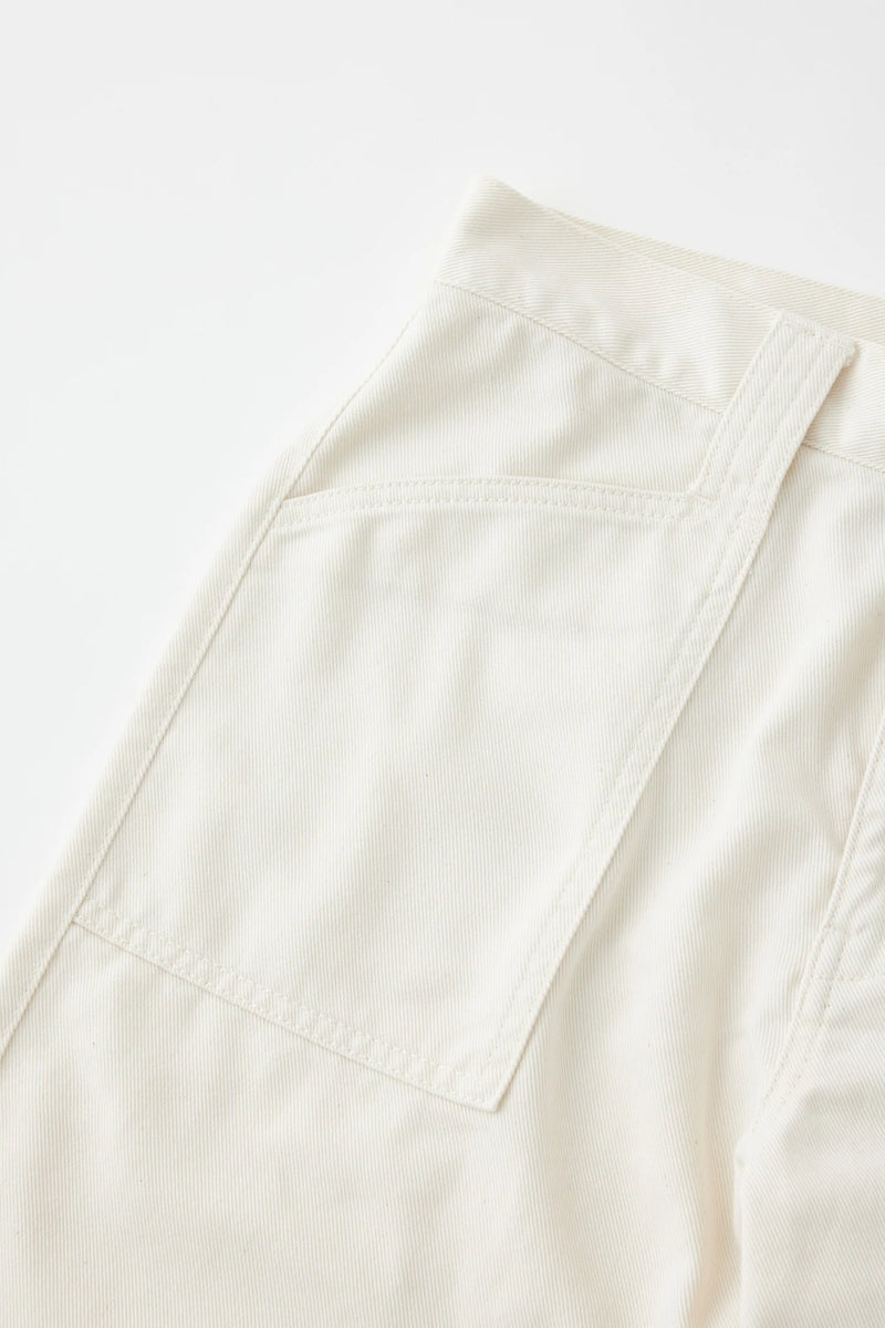 Anona Gusset Cargo Pants - Ivory