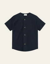 Barry Baseball Jersey Shirt - Dark Navy