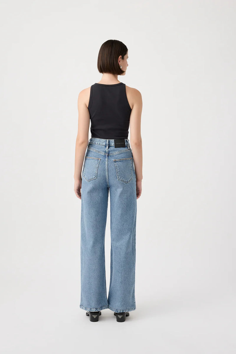 Ellie High Wide Leg - Era Blue