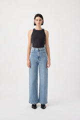 Ellie High Wide Leg - Era Blue