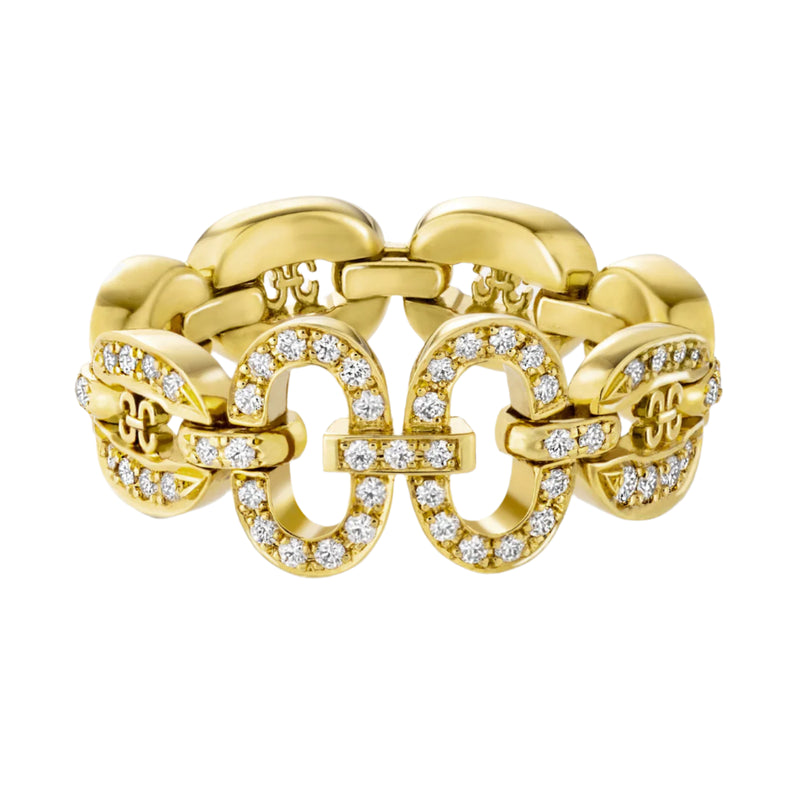 Links Iconic Chain Ring - Gold