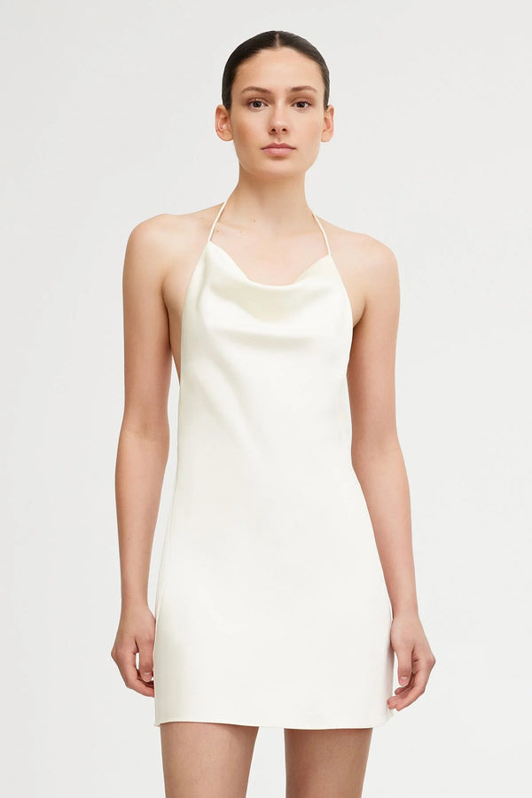 Danika Halter Dress - Cream