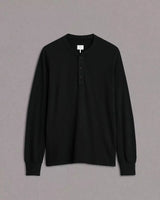 Classic Flame Henley - Black