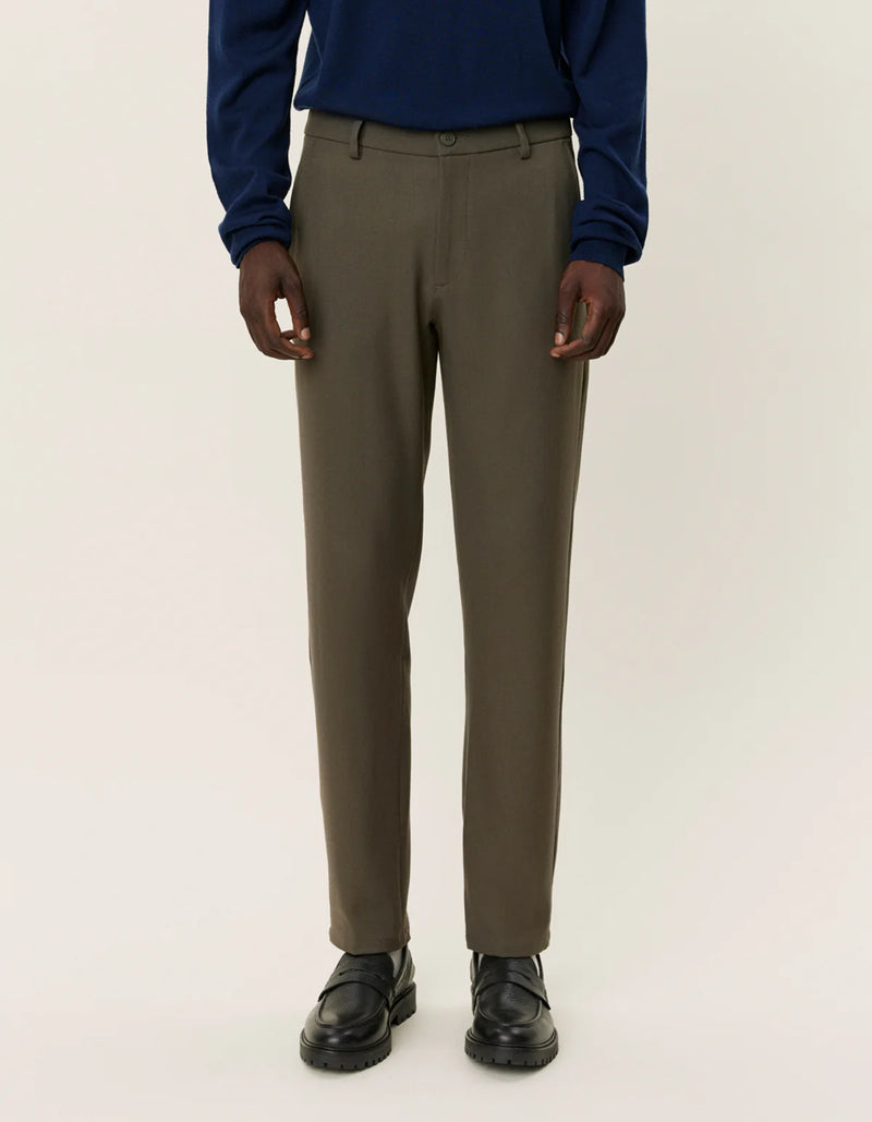 Como Reg Suit Pants - Forest Green