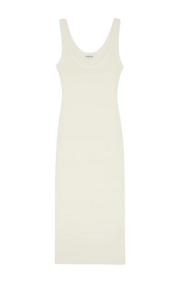 Verona Midi Dress - Bone