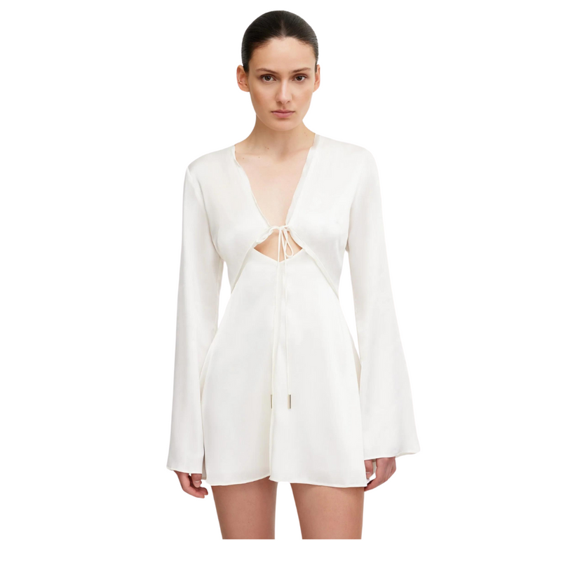 Murphy Mini Dress - Porcelain