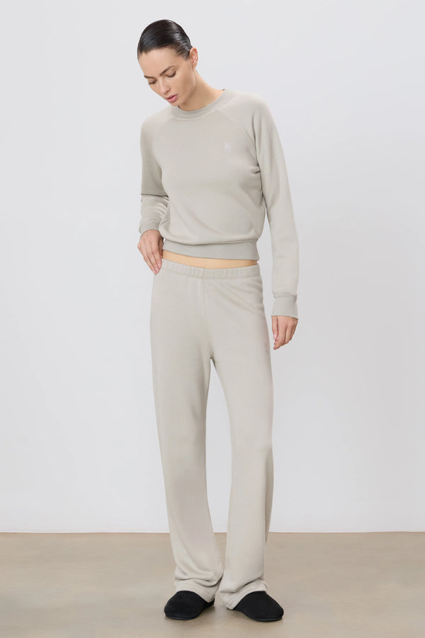 Straight Leg Sweatpant - Dove