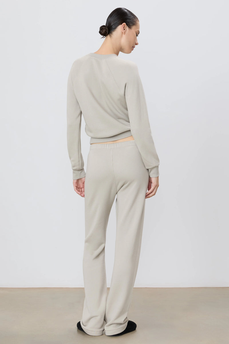 Straight Leg Sweatpant - Dove