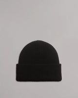 Downing Rib Cashmere Beanie - Black