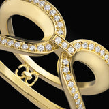 Harmony Infinity Ring - Gold