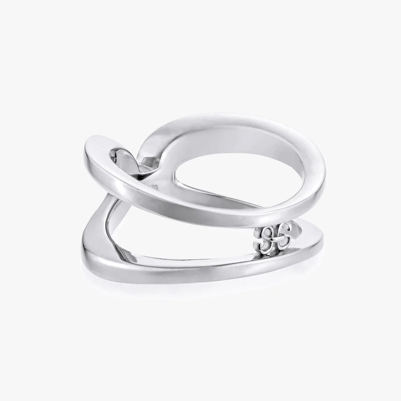 Harmony Infinity Ring - White Gold