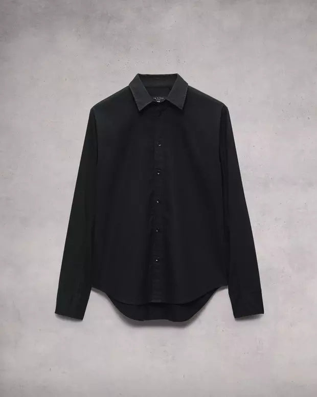 Fit 2 Engineered Oxford Shirt - Black