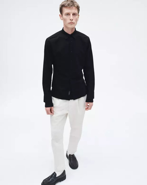 Fit 2 Engineered Oxford Shirt - Black