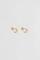 Fold Hoops - Gold