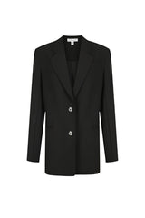 Irena Double Pocket Blazer - Black