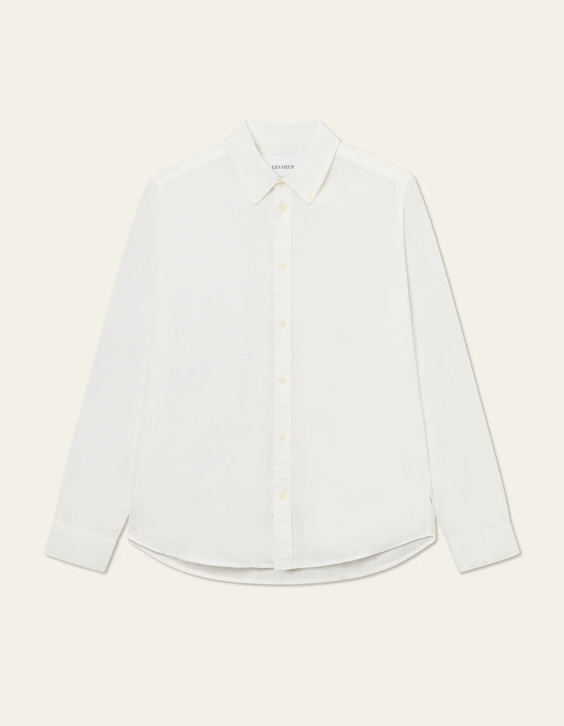 Kristian Linen Shirt - White