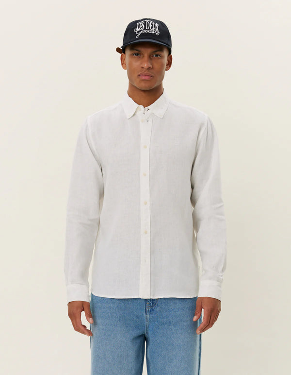 Kristian Linen Shirt - White