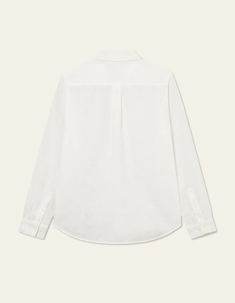 Kristian Linen Shirt - White