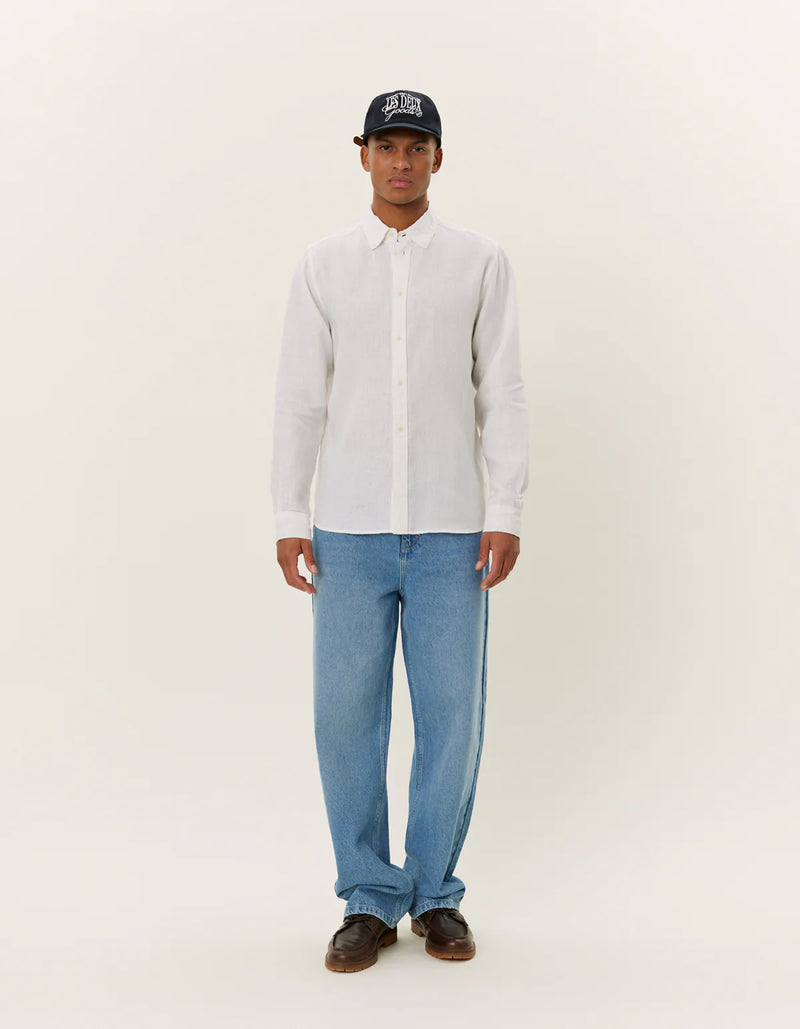 Kristian Linen Shirt - White