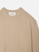 Cashmere Crewneck - Sand Beige