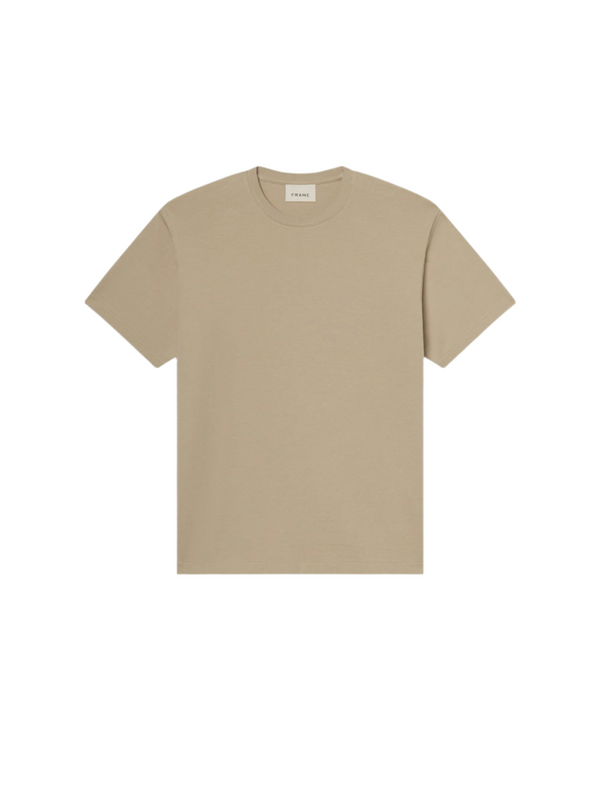 Duo Fold S/S Tee - Light Beige