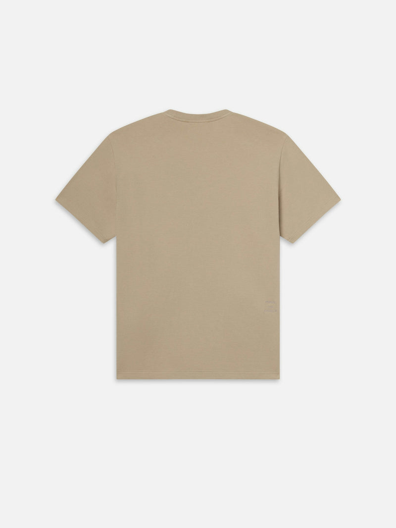 Duo Fold S/S Tee - Light Beige