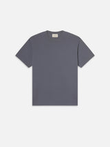 Duo Fold S/S Tee - Smokey Blue