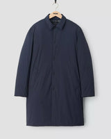 Leon Nylon Coat - Black/Navy